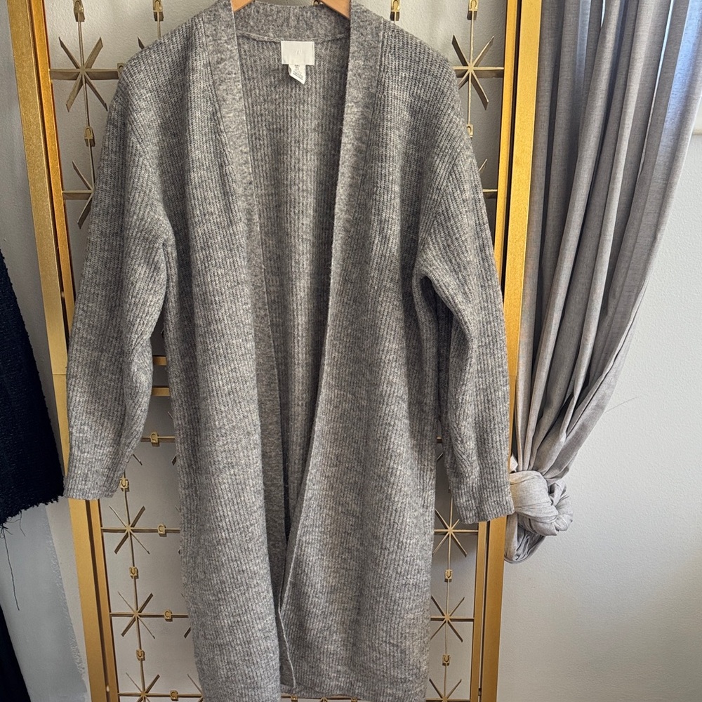 H&M Heather Gray Women's Duster